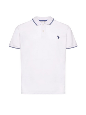 U.S. Polo Asssn. Polo M/C Uomo Mod. 197041 170 100 Bianco