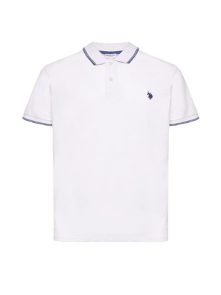 U.S. Polo Asssn. Polo M/C Uomo Mod. 197041 170 100 Bianco