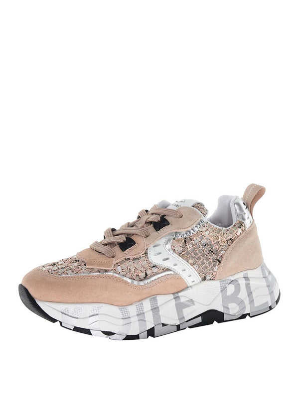 Voile Blanche Sneakers Donna Mod. 0012019818-04 CLUB 105 1M10 Cipria
