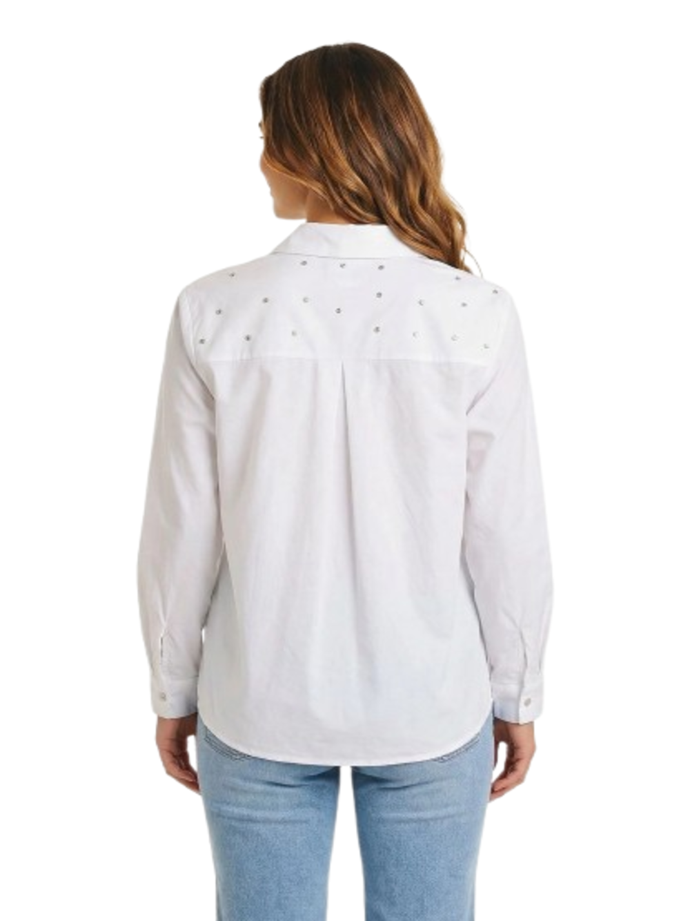 Yes Zee Camicia m/l Donna Mod. C407 ED00 0107 Bianco
