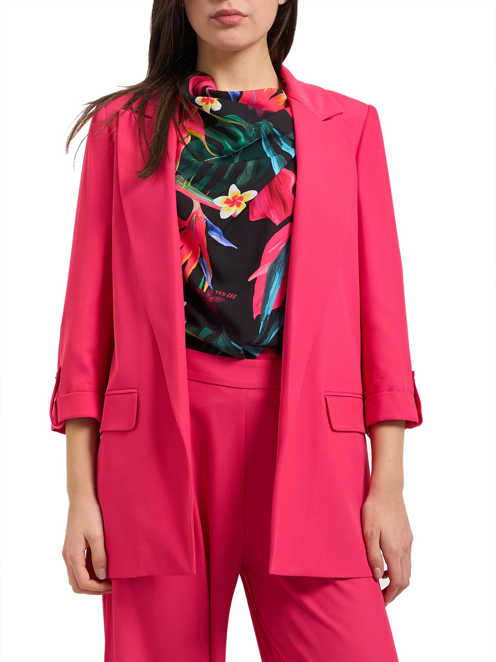 Yes Zee Giacca Donna Mod. G446 CB00 424 Fux