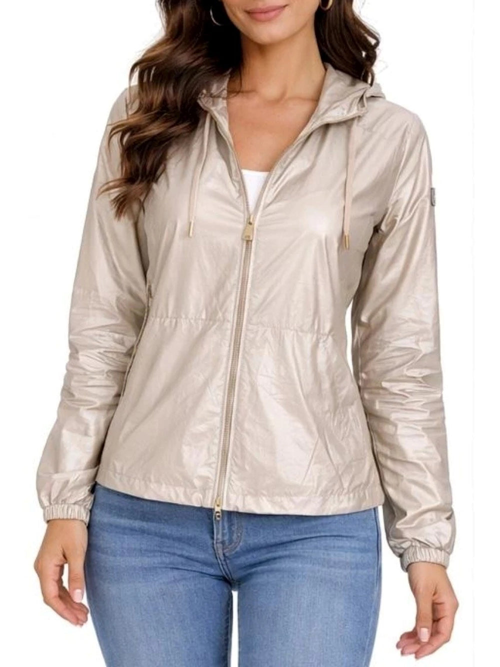 Yes Zee Giubbotto corto Donna Mod. J436 GT00 0222 Oro