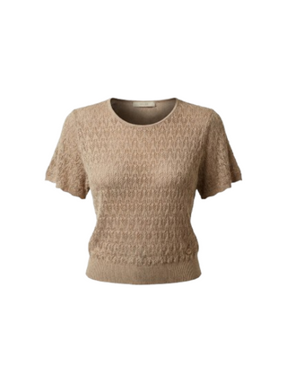Yes Zee Maglia Donna Mod. M228 IV00 212 Tortora