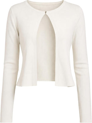 Yes Zee Cardigan Donna Mod. M416 LG00 107 Bianco
