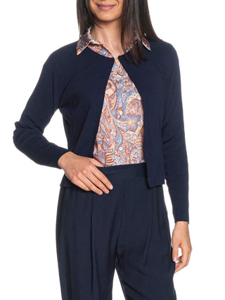Yes Zee Cardigan Donna Mod. M416 LG00 713 Blu
