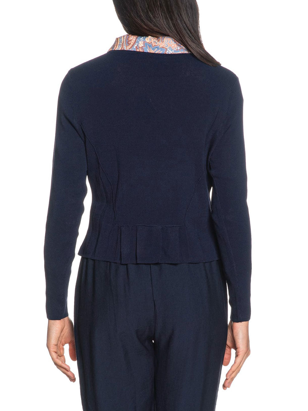 Yes Zee Cardigan Donna Mod. M416 LG00 713 Blu