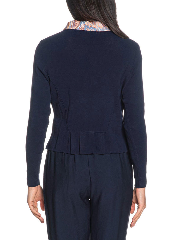 Yes Zee Cardigan Donna Mod. M416 LG00 713 Blu