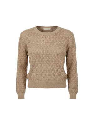 Yes Zee Maglia Donna Mod. M453 IV00 212 Tortora