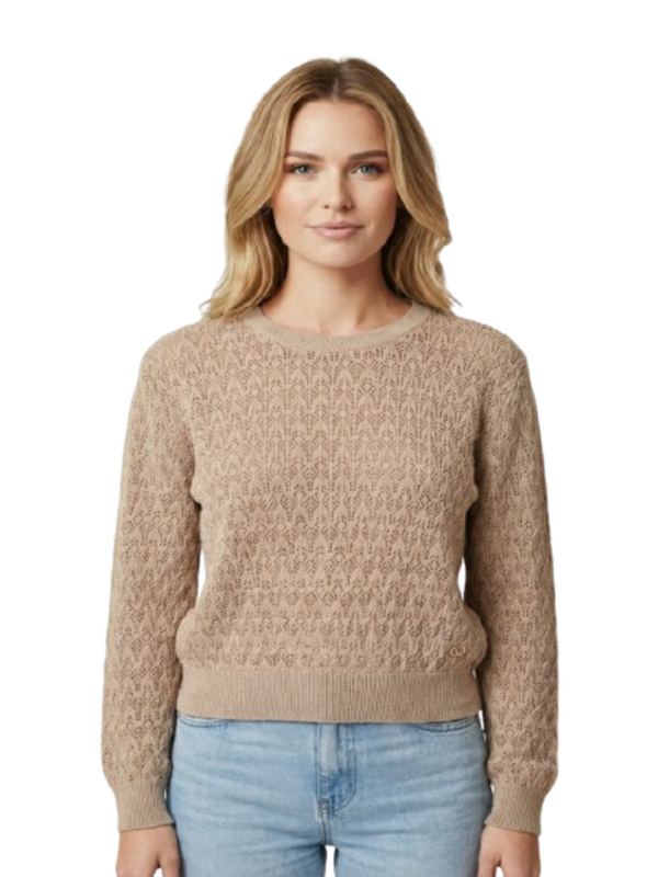 Yes Zee Maglia Donna Mod. M453 IV00 212 Tortora