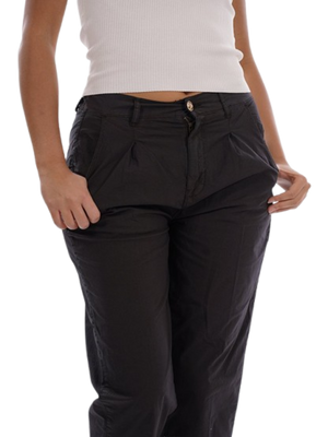 Yes Zee Pantalone Donna Mod. P394 WV00 801 Nero
