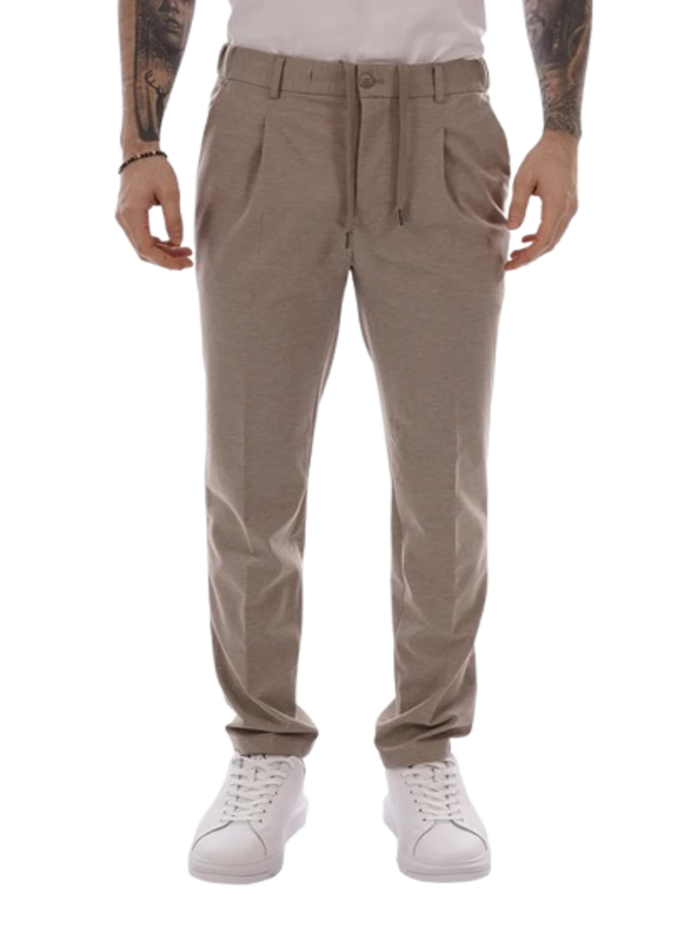 Yes Zee Pantalone Uomo Mod. P670 KU00 290 Tortora