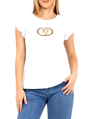 Yes Zee T-shirt Donna Mod. T209 S100 0101 Bianco