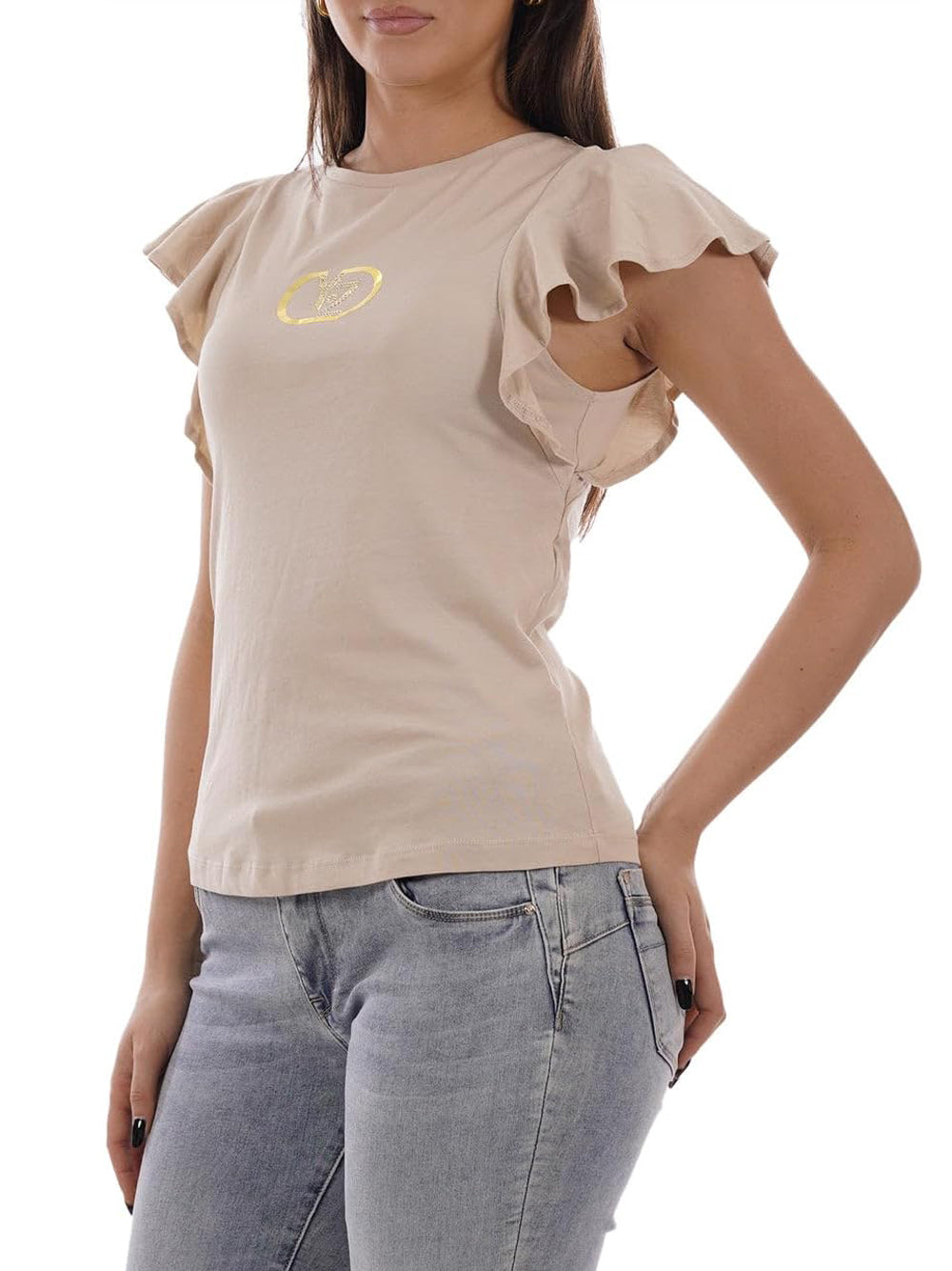 Yes Zee T-shirt Donna Mod. T209 S100 212 Tortora