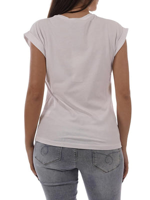 Yes Zee T-shirt Donna Mod. T215 SG00 0127 Bianco