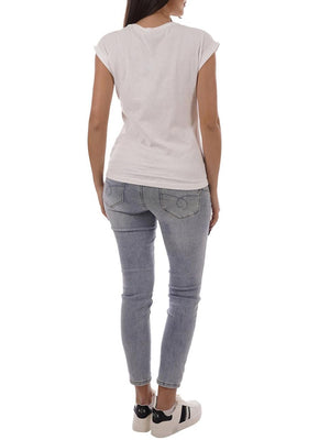 Yes Zee T-shirt Donna Mod. T215 TL00 0127 Bianco