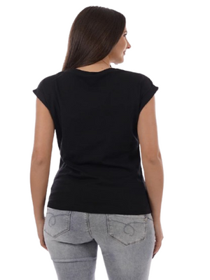 Yes Zee T-shirt Donna Mod. T215 TL00 801 Nero