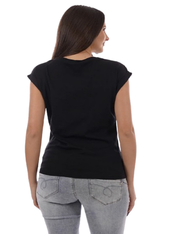 Yes Zee T-shirt Donna Mod. T215 TL00 801 Nero