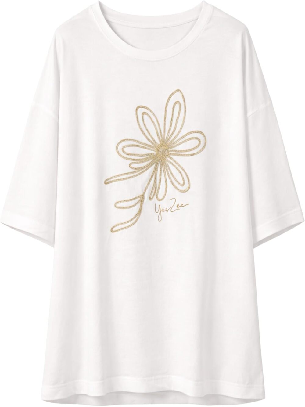 Yes Zee T-shirt Donna Mod. T234 ES00 0101 Bianco