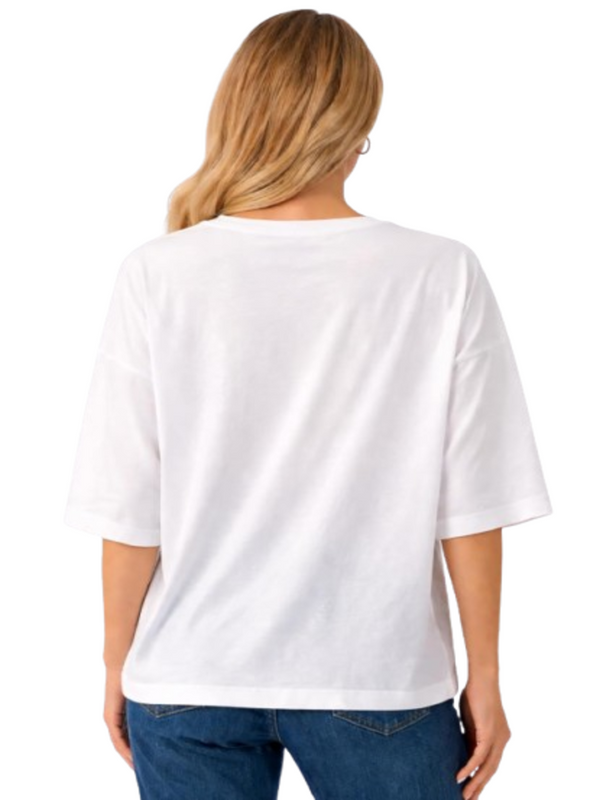 Yes Zee T-shirt Donna Mod. T234 ES00 0101 Bianco