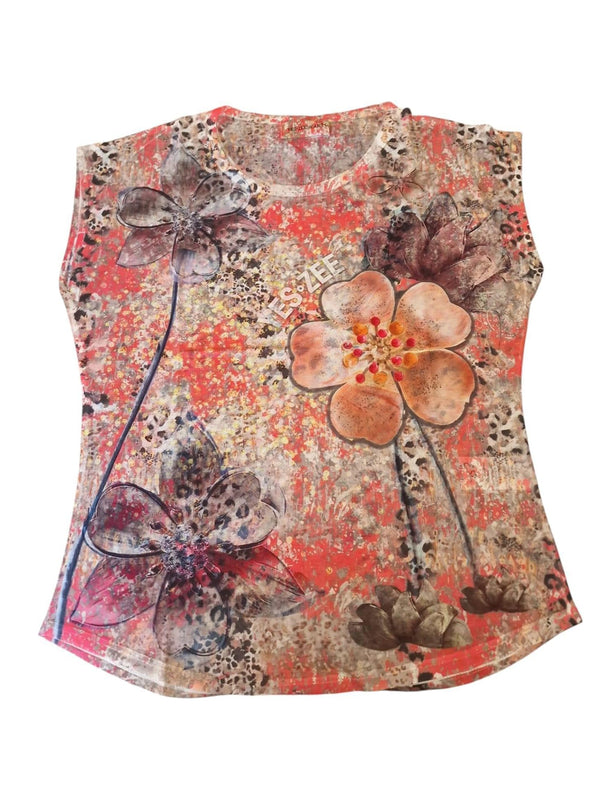 Yes Zee T-shirt Donna Mod. T235 Y101 2422 Fantasia