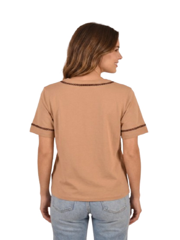 Yes Zee T-shirt Donna Mod. T265 TQ00 0298 Fango