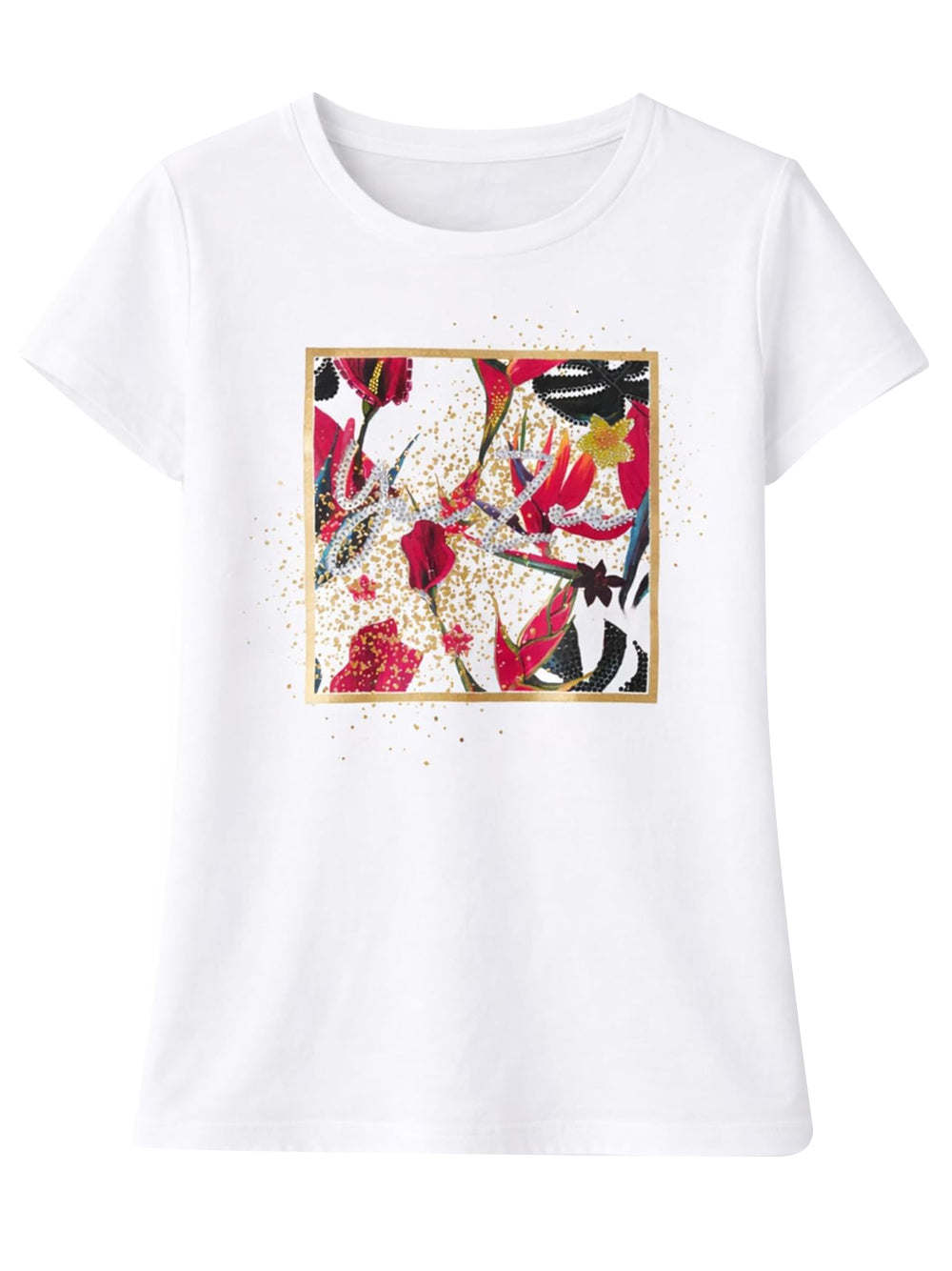 Yes Zee T-shirt Donna Mod. T269 S100 2101 Bianco