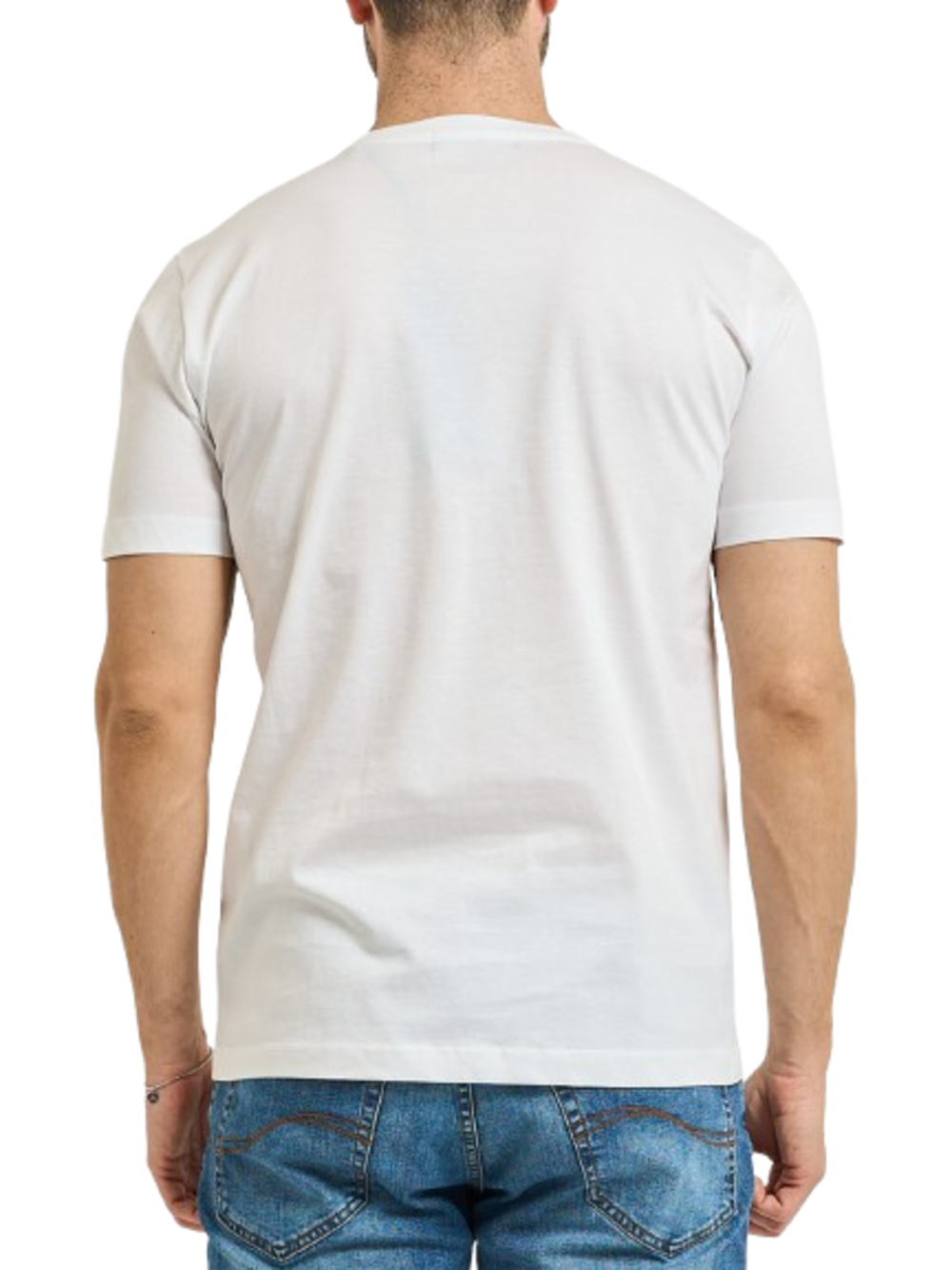 Yes Zee T-shirt Uomo Mod. T717 MH00 0101 Bianco
