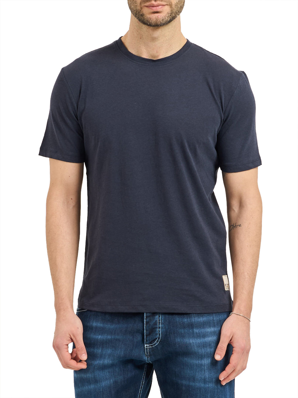 Yes Zee T-shirt Uomo Mod. T796 SQ00 710 Blu