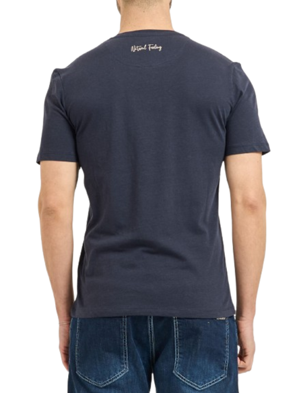Yes Zee T-shirt Uomo Mod. T796 SQ00 710 Blu
