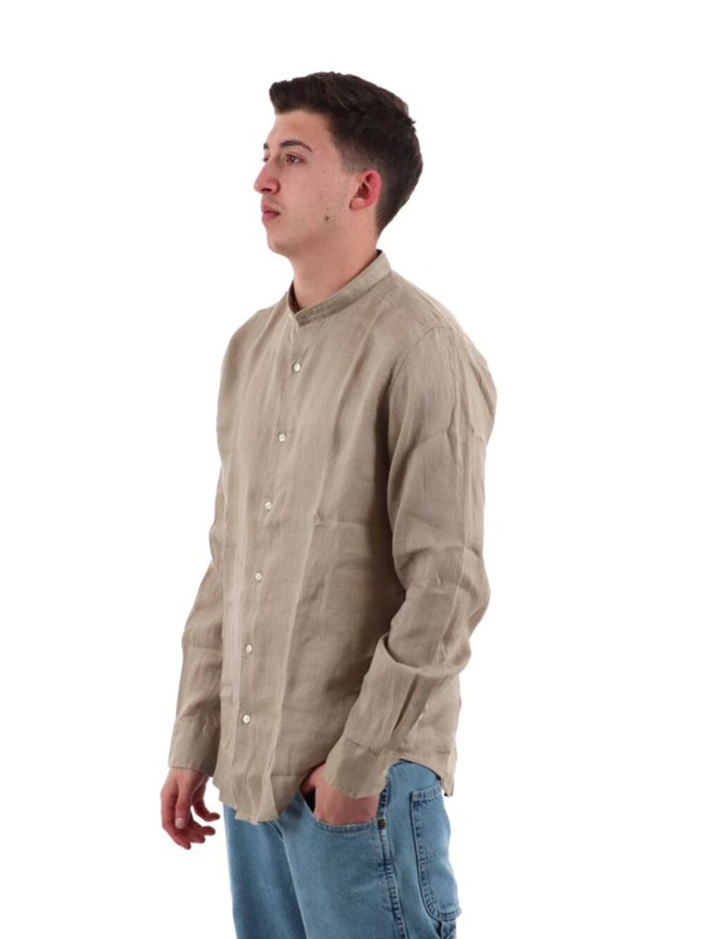 YOS Camicia m/l Uomo Mod. 9434900 LINO-COREANO COLONIALE Coloniale