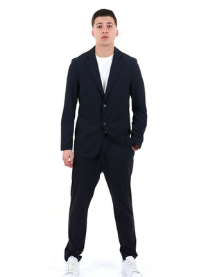 YOS Abito Uomo Mod. AB300 ANTIPIEGA BLU Blu