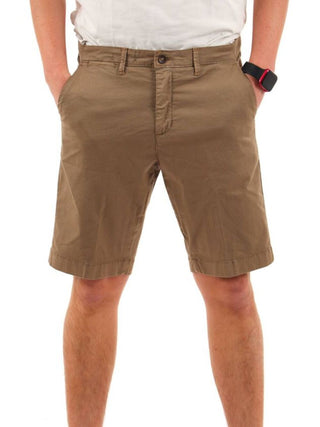 YOS Bermuda Uomo Mod. ACCORSI GABARDINA KAKI Kaki