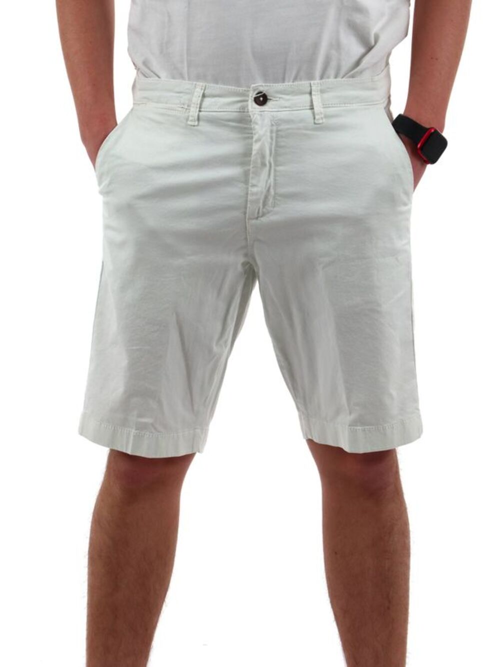 YOS Bermuda Uomo Mod. ACCORSI GABARDINA PANNA Panna