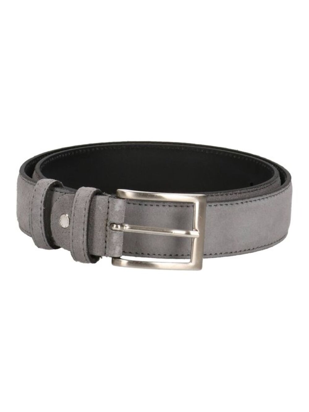 YOS Cinta Uomo Mod. ADELMO CAMOSCIO GRIGIO Grigio