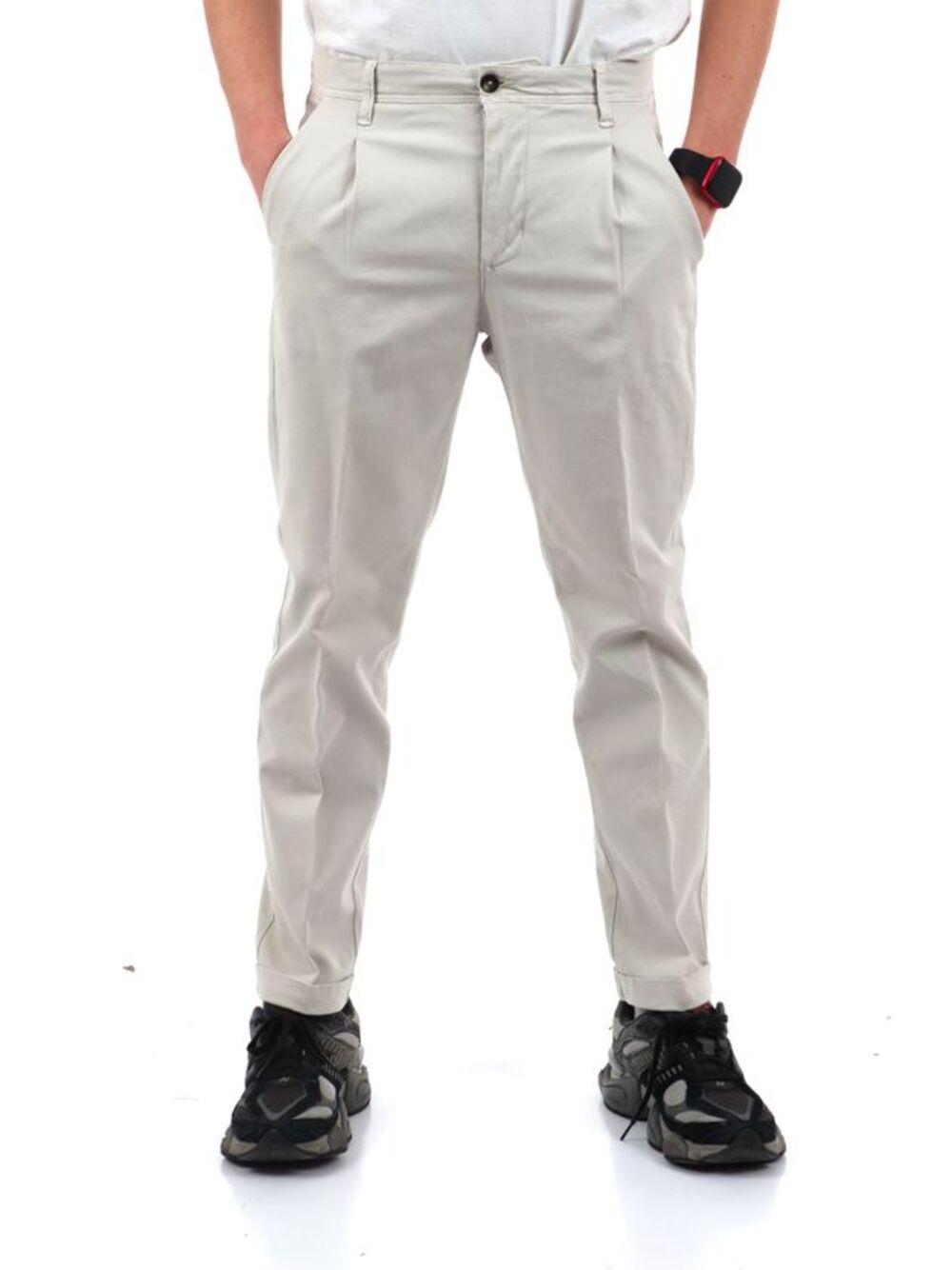 YOS Pantalone Uomo Mod. AMOS 226047-LI-CO BEIGE Beige