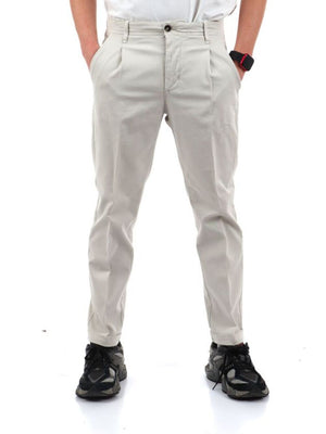 YOS Pantalone Uomo Mod. AMOS 226047-LI-CO BEIGE Beige