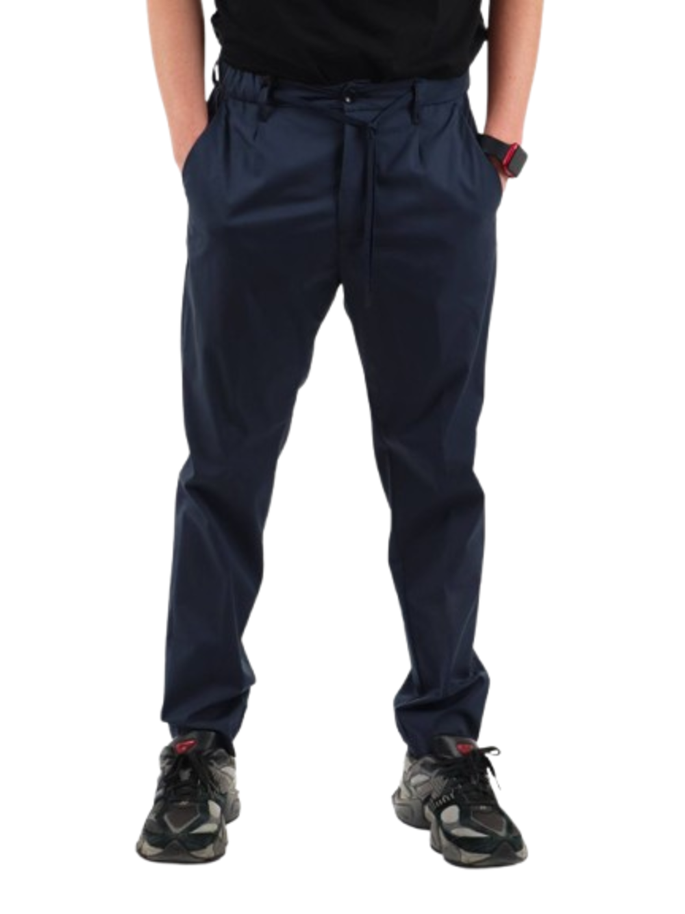 YOS Pantalone Uomo Mod. GP221 POPELIN BLU Blu