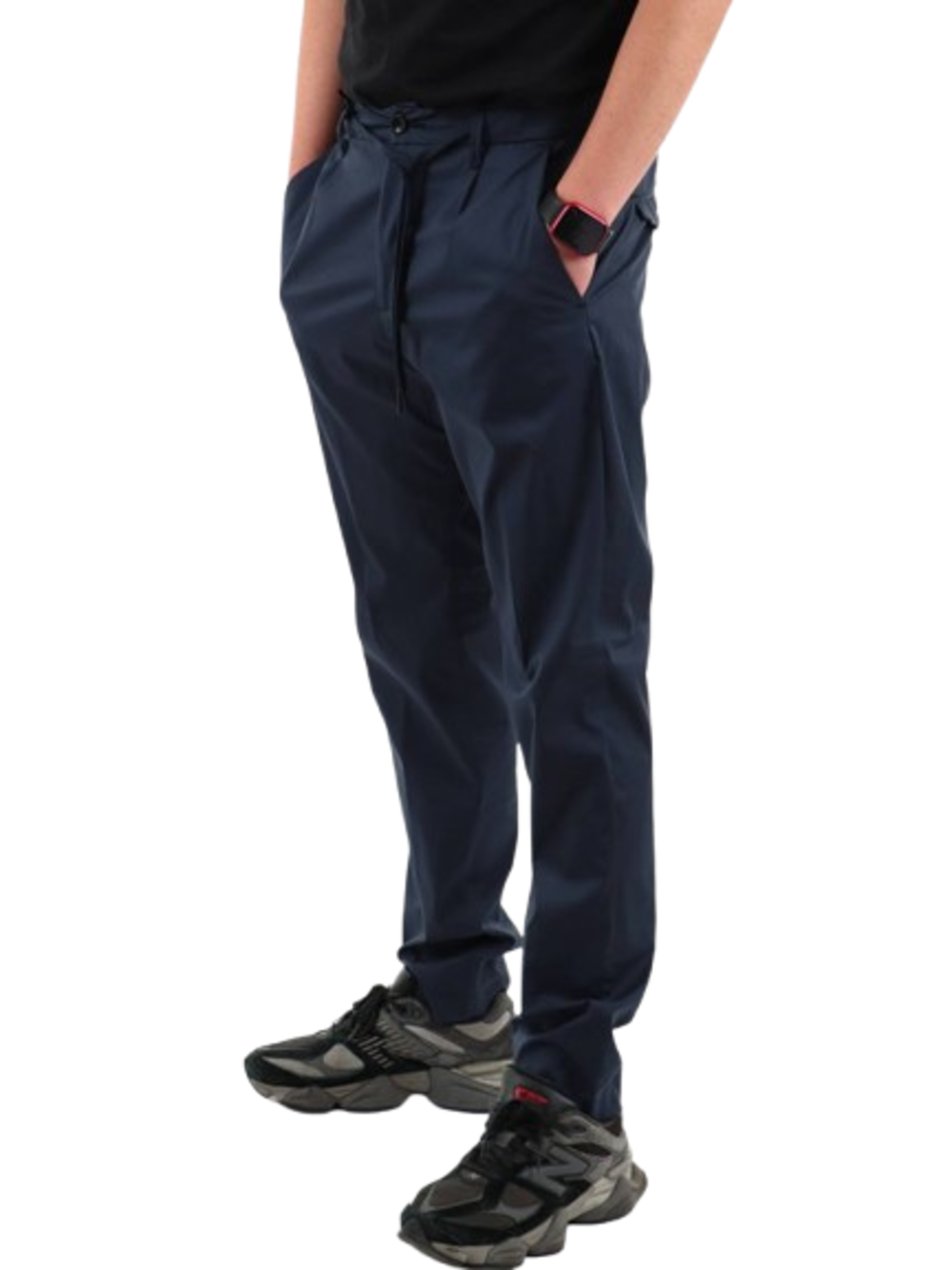YOS Pantalone Uomo Mod. GP221 POPELIN BLU Blu