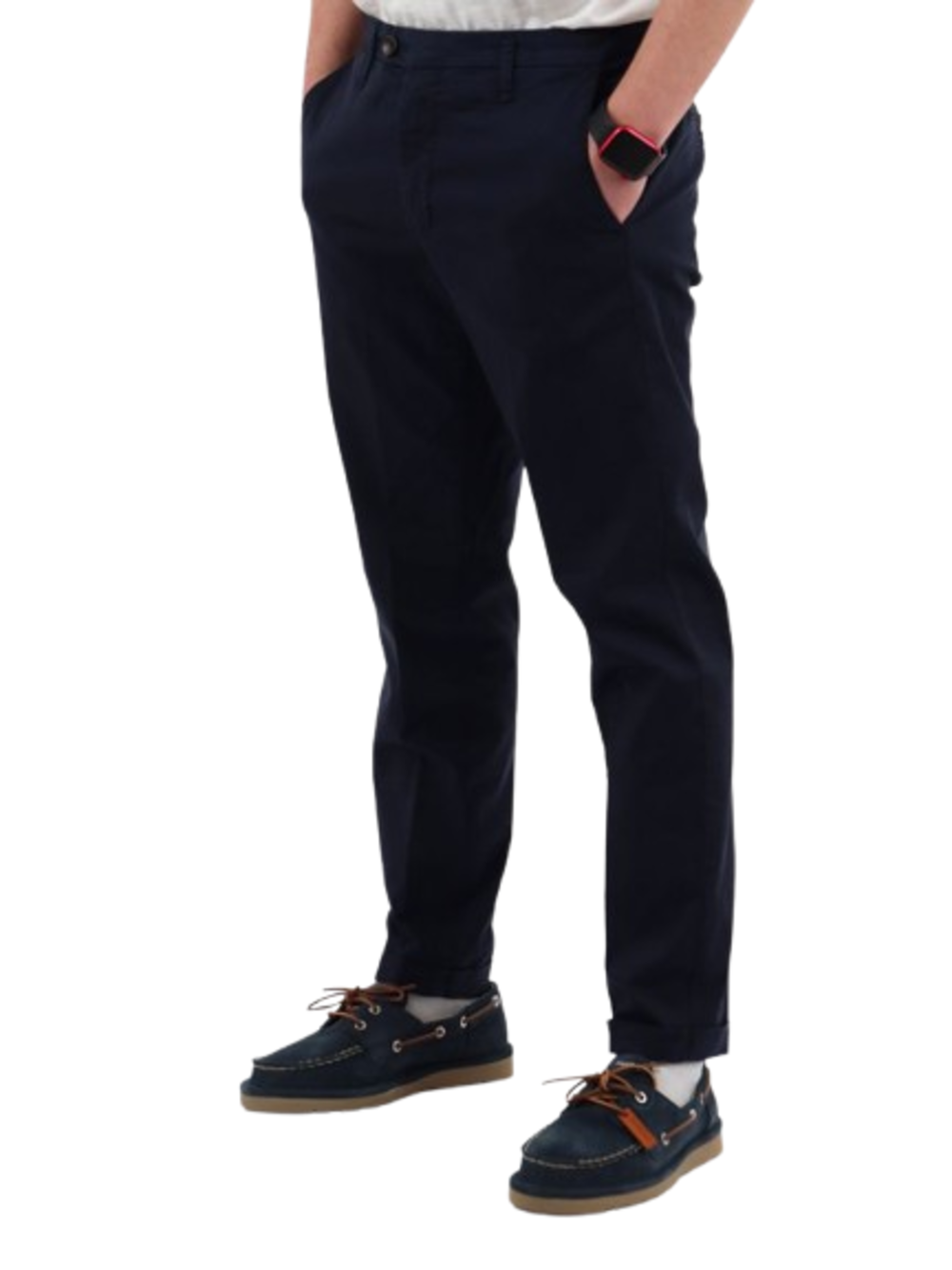 YOS Pantalone Uomo Mod. NAPOLI GOLD GABARDINA BLU Blu