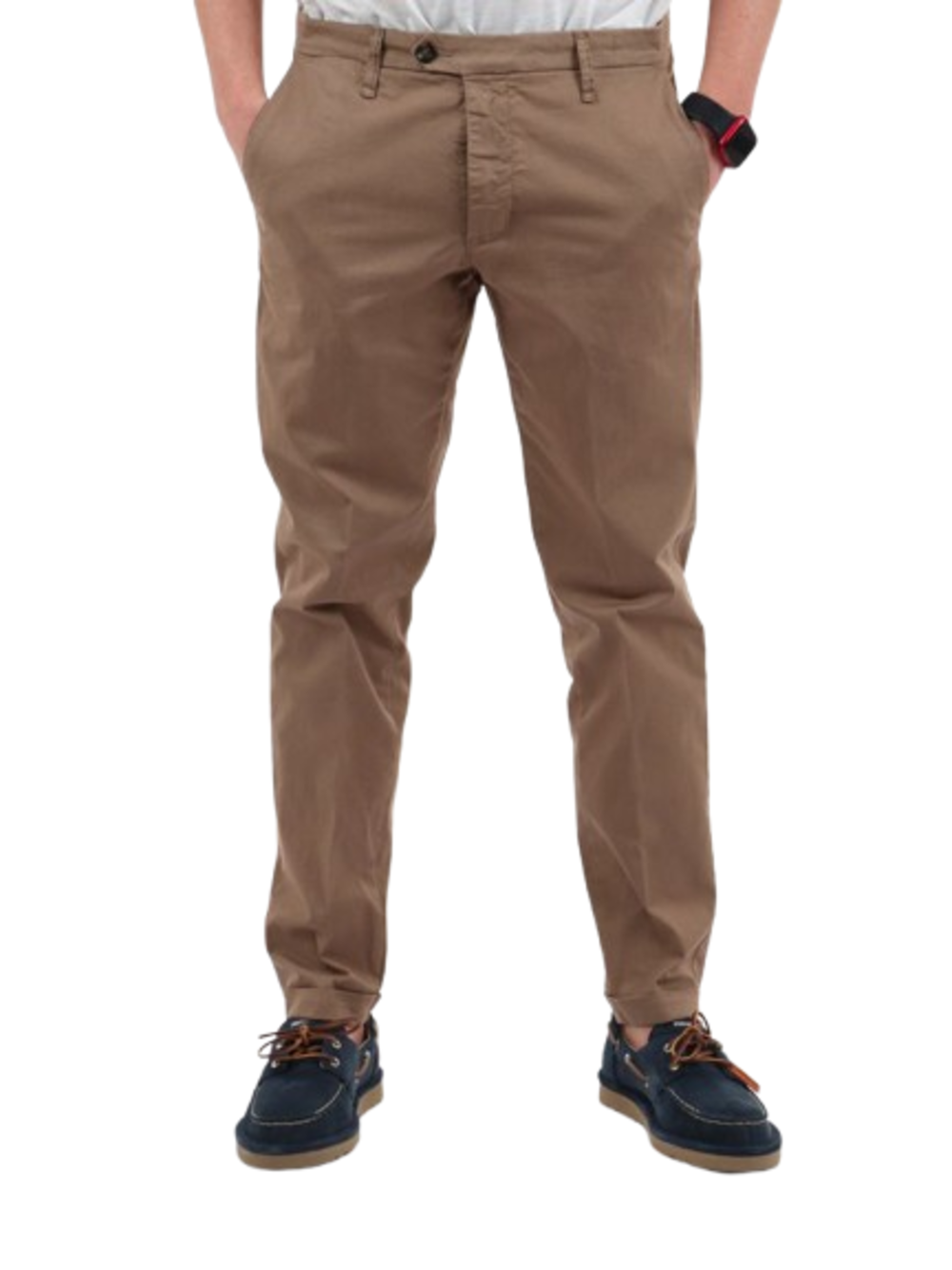 YOS Pantalone Uomo Mod. NAPOLI GOLD GABARDINA KAKI Kaki