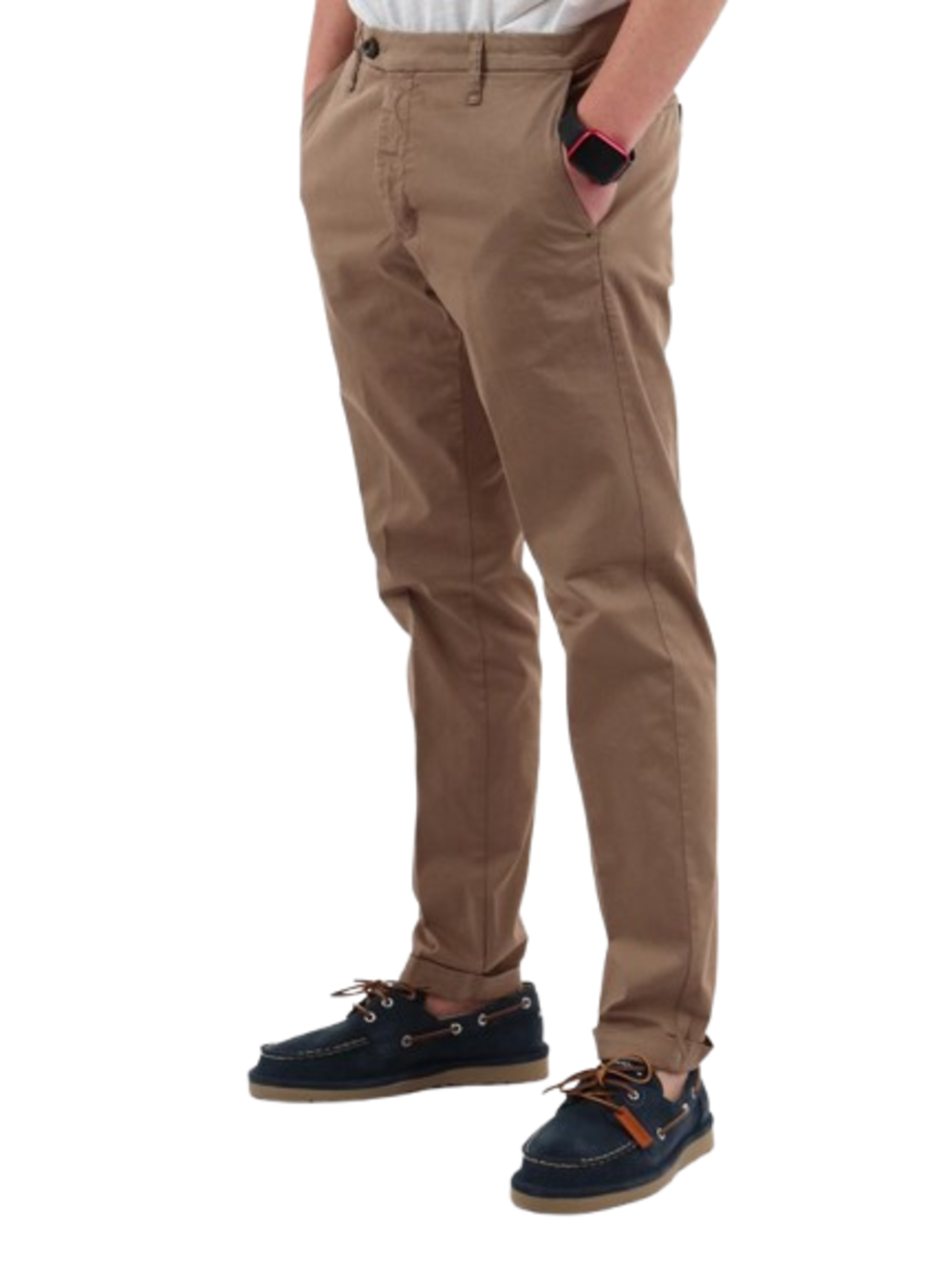YOS Pantalone Uomo Mod. NAPOLI GOLD GABARDINA KAKI Kaki
