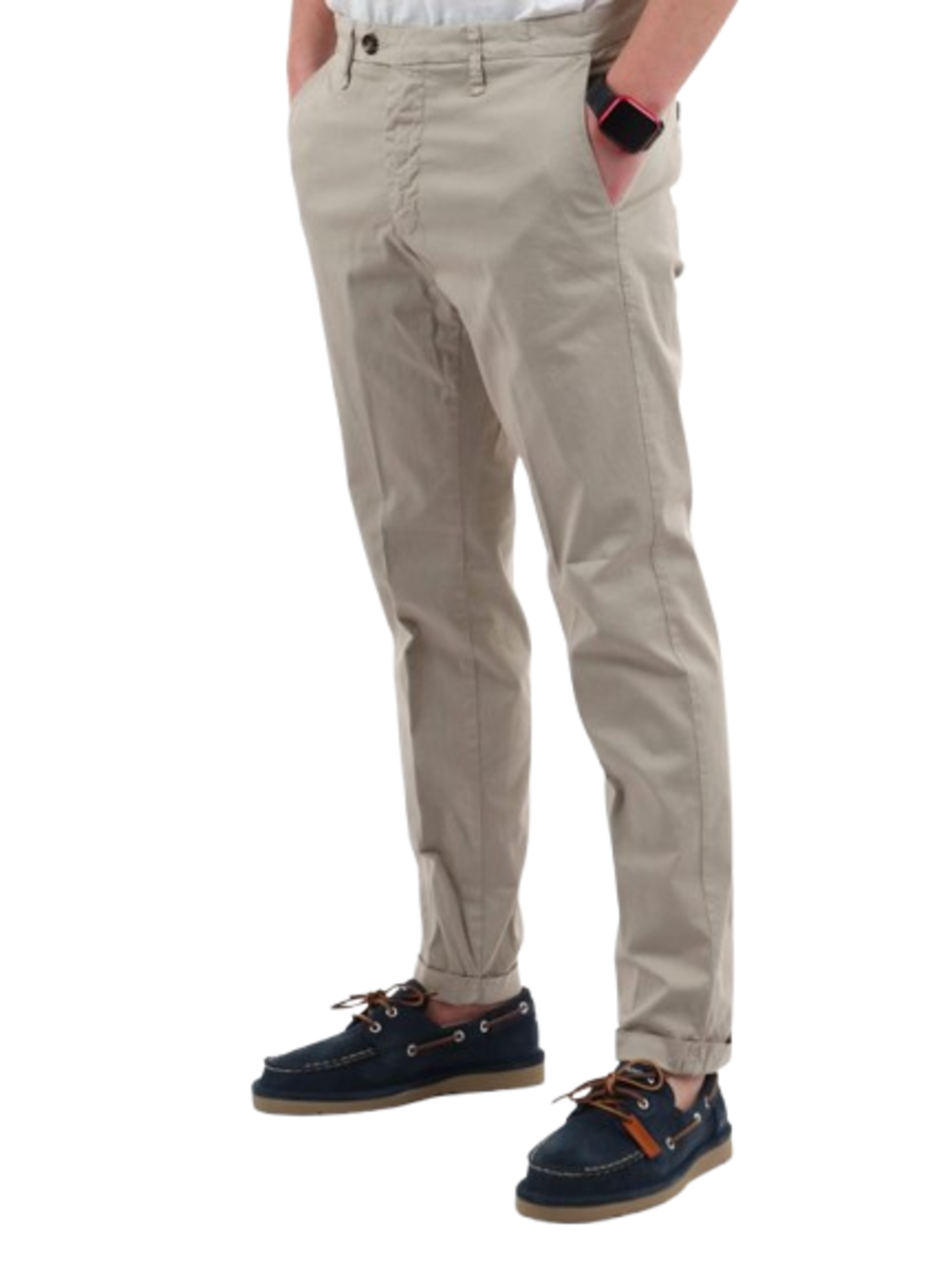 YOS Pantalone Uomo Mod. NAPOLI GOLD GABARDINA SABBIA Sabbia