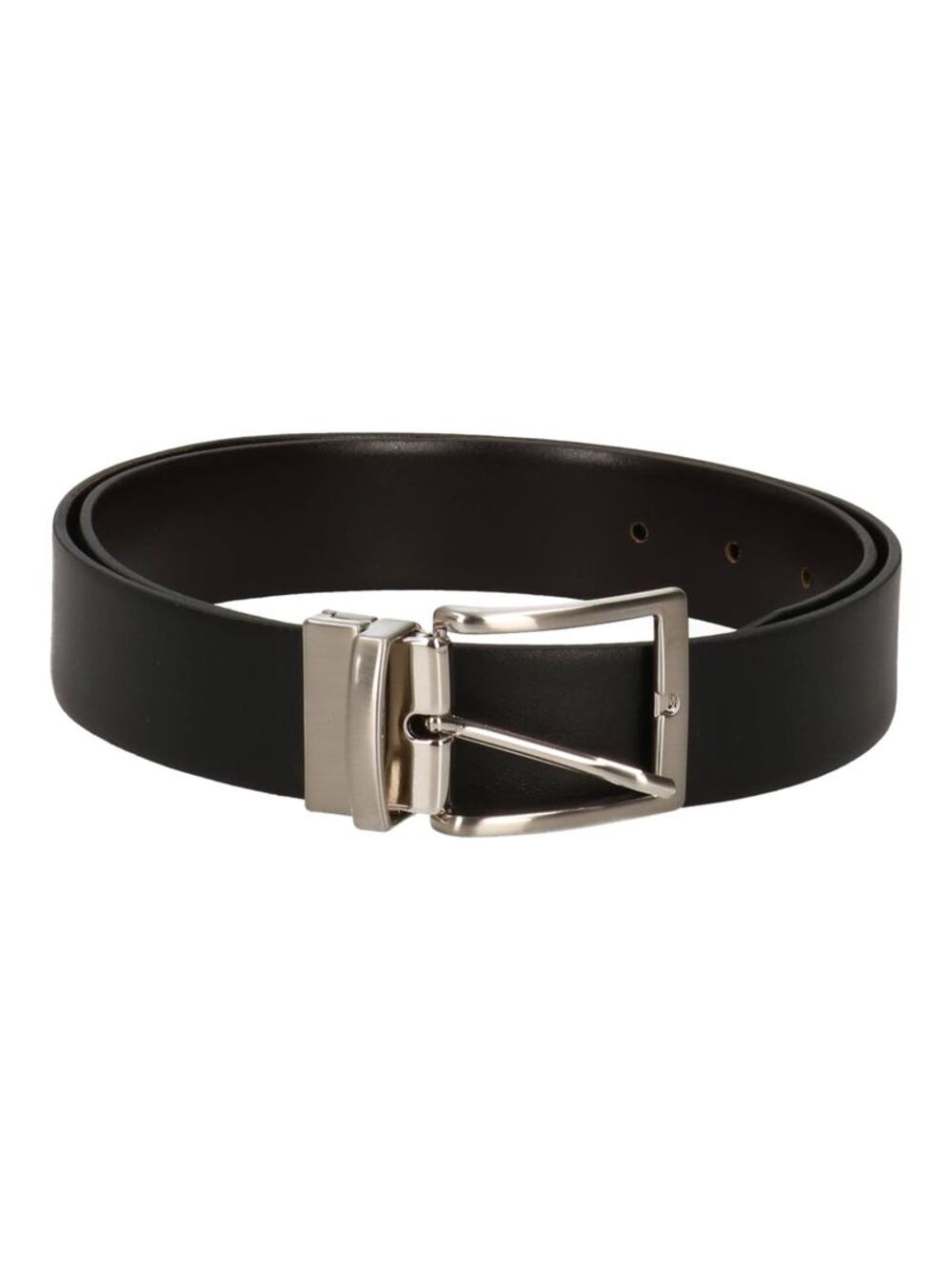 YOS Cinta Uomo Mod. RICCARDO DOUBLE NERO/MORO Nero/marrone