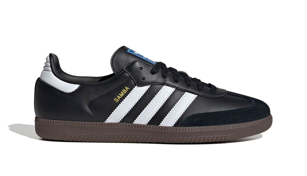 Adidas Sneakers Uomo Mod. B75807 SAMBA BLK/WHT Nero