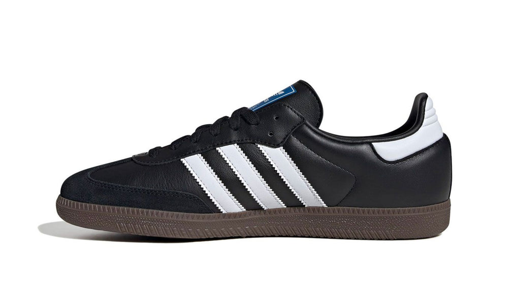 Adidas Sneakers Uomo Mod. B75807 SAMBA BLK/WHT Nero