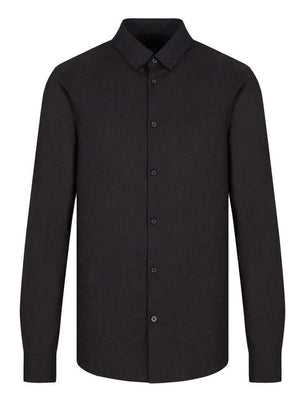 A|X Armani Exchange Camicia m/l Uomo Mod. 8NZC31 ZN28Z 1200 Nero
