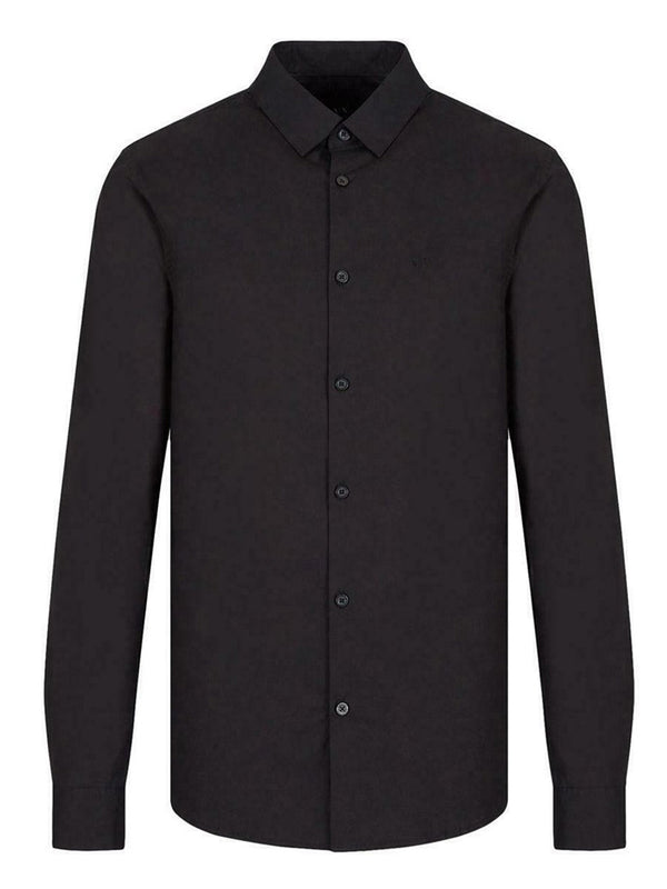 A|X Armani Exchange Camicia m/l Uomo Mod. 8NZC31 ZN28Z 1200 Nero