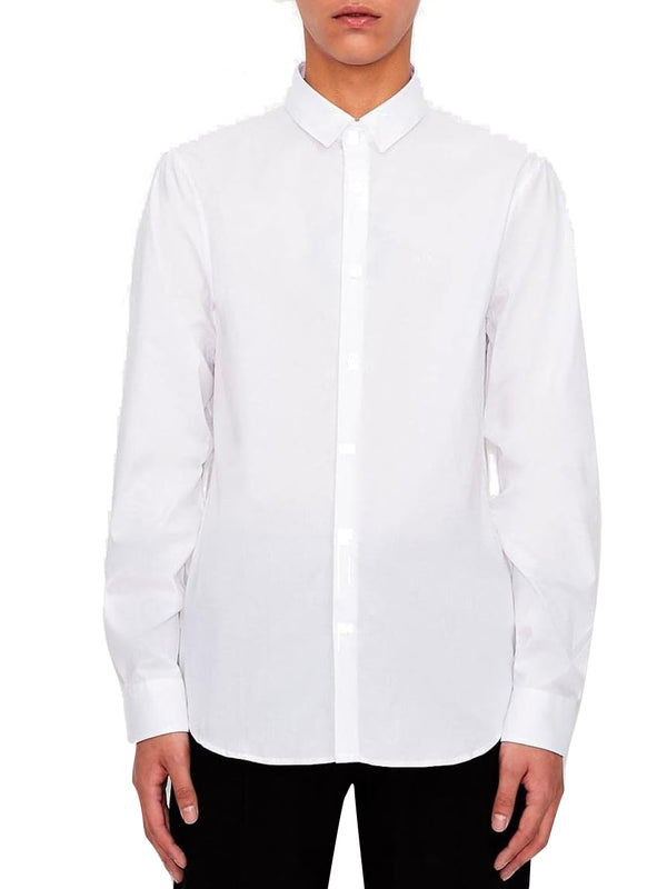A|X Armani Exchange Camicia m/l Uomo Mod. 8NZC31 ZN28Z 1100 Bianco