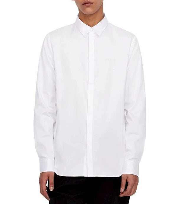 A|X Armani Exchange Camicia m/l Uomo Mod. 8NZCBD ZN10Z 0113 Bianco