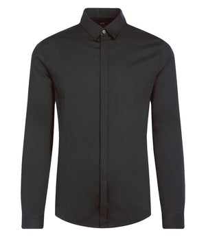 A|X Armani Exchange Camicia m/l Uomo Mod. 8NZCBD ZN10Z 1200 Nero